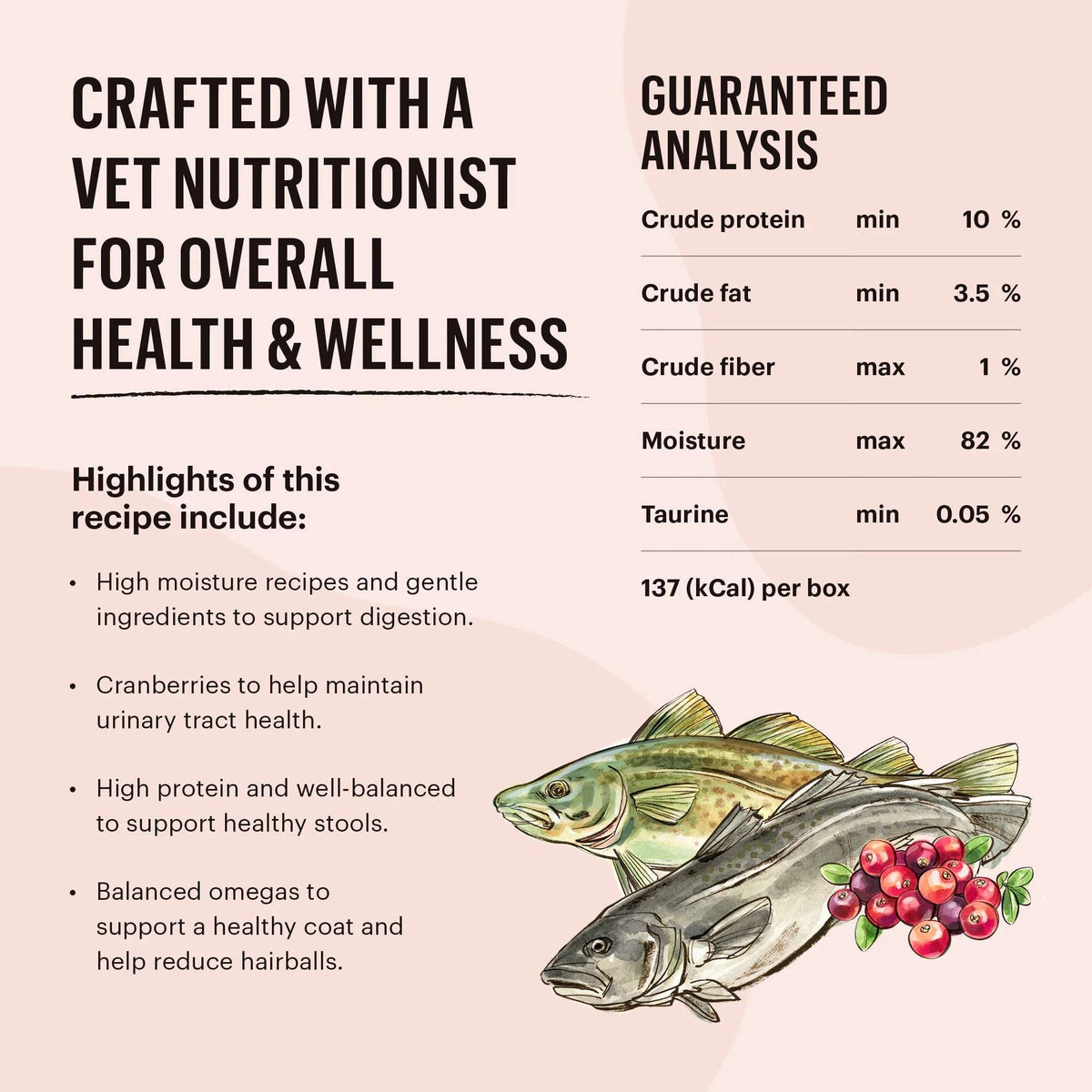 The Honest Kitchen Grain Free Minced Salmon &amp; Cod Cat Food