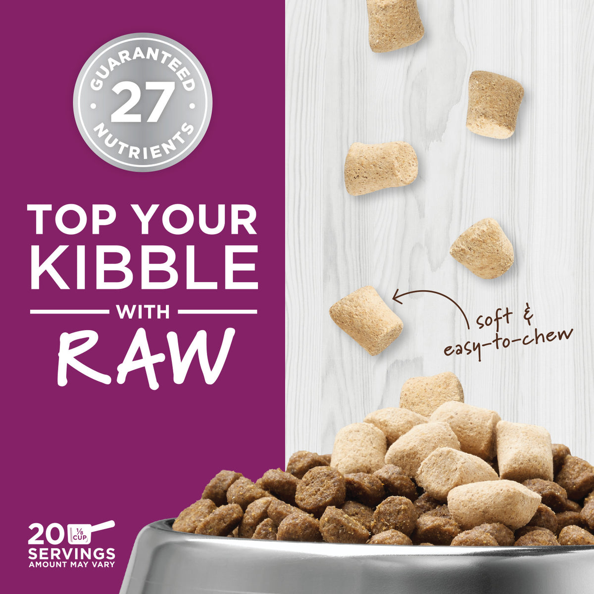Instinct Freeze-Dried Raw Boost Mixers Grain-Free Multivitamin for Adult Cats Food Topper