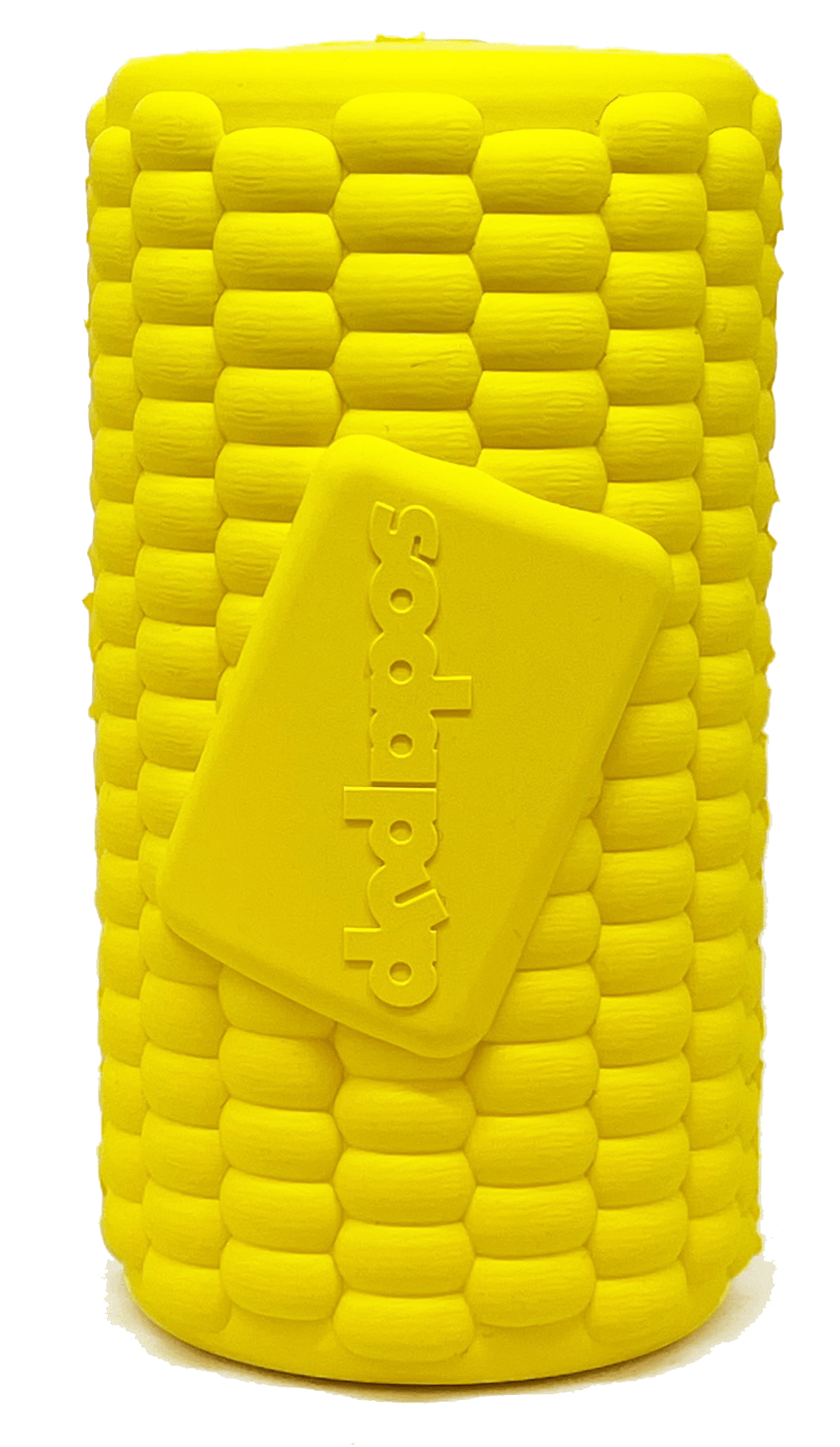SodaPup Corn on the Cob Durable Rubber Treat Dispenser