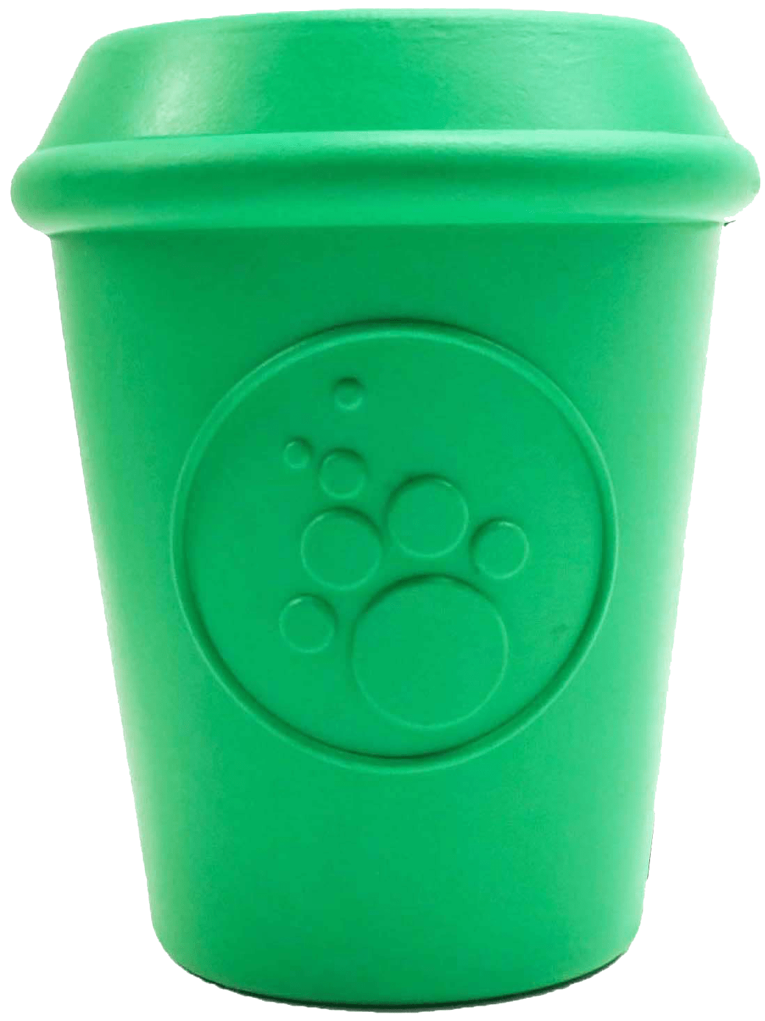 SodaPup Coffee Cup Durable Rubber Chew Toy and Treat Dispenser
