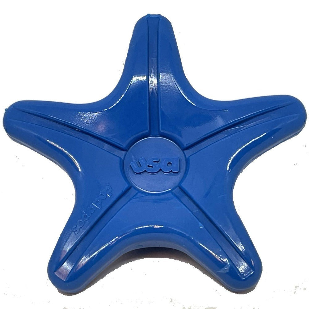 SodaPup Starfish Ultra Durable Nylon for Aggressive Chewers Dog Chew Toy