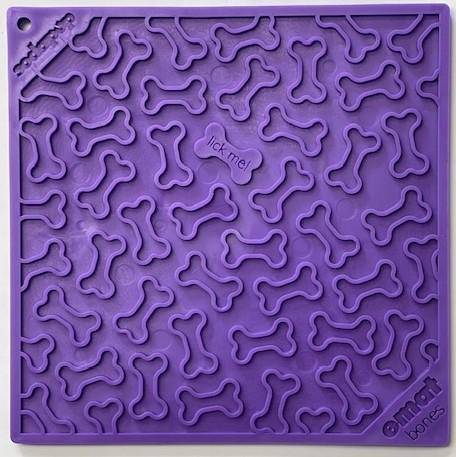 SodaPup Bones Design eMat Enrichment Lick Mat