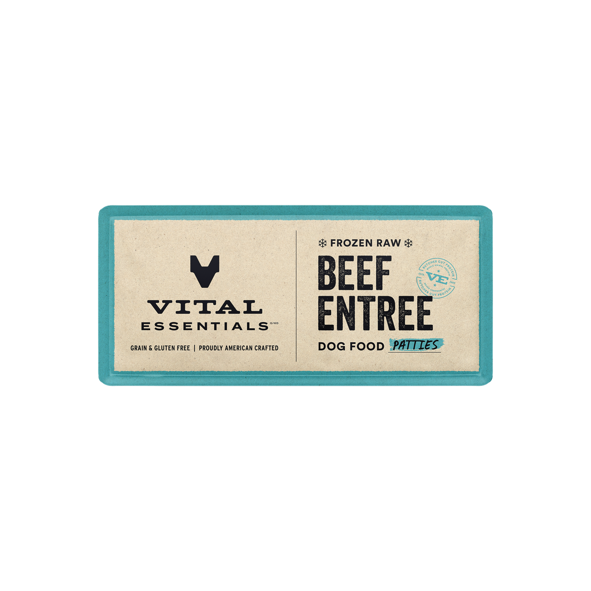 Vital Essentials Frozen Beef Raw Dog Food