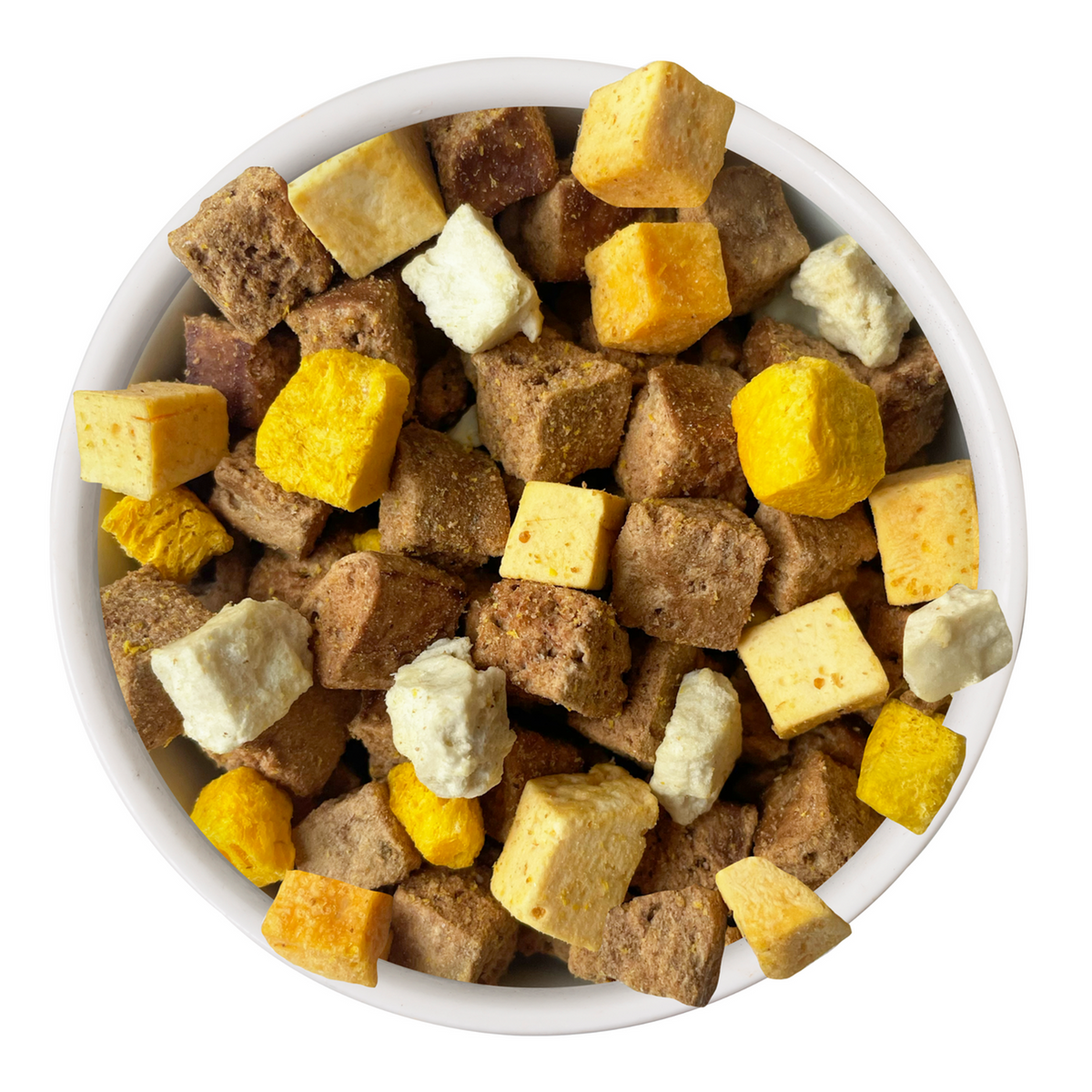 Weruva Freeze Dried Steak Frites Dinner with Sirloin Tip, Egg, Pumpkin &amp; Sweet Potato Dog Food