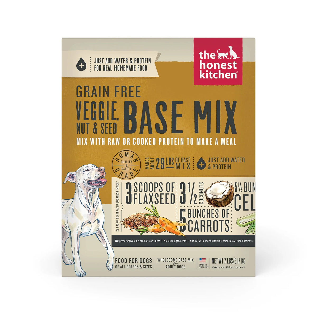 The Honest Kitchen Grain Free Veggie, Nut &amp; Seed Dog Food Base Mix