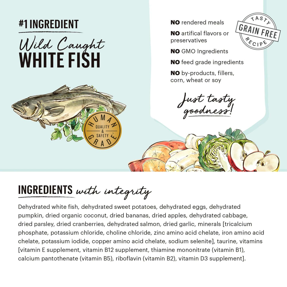 The Honest Kitchen Grain Free Dehydrated Fish Dog Food