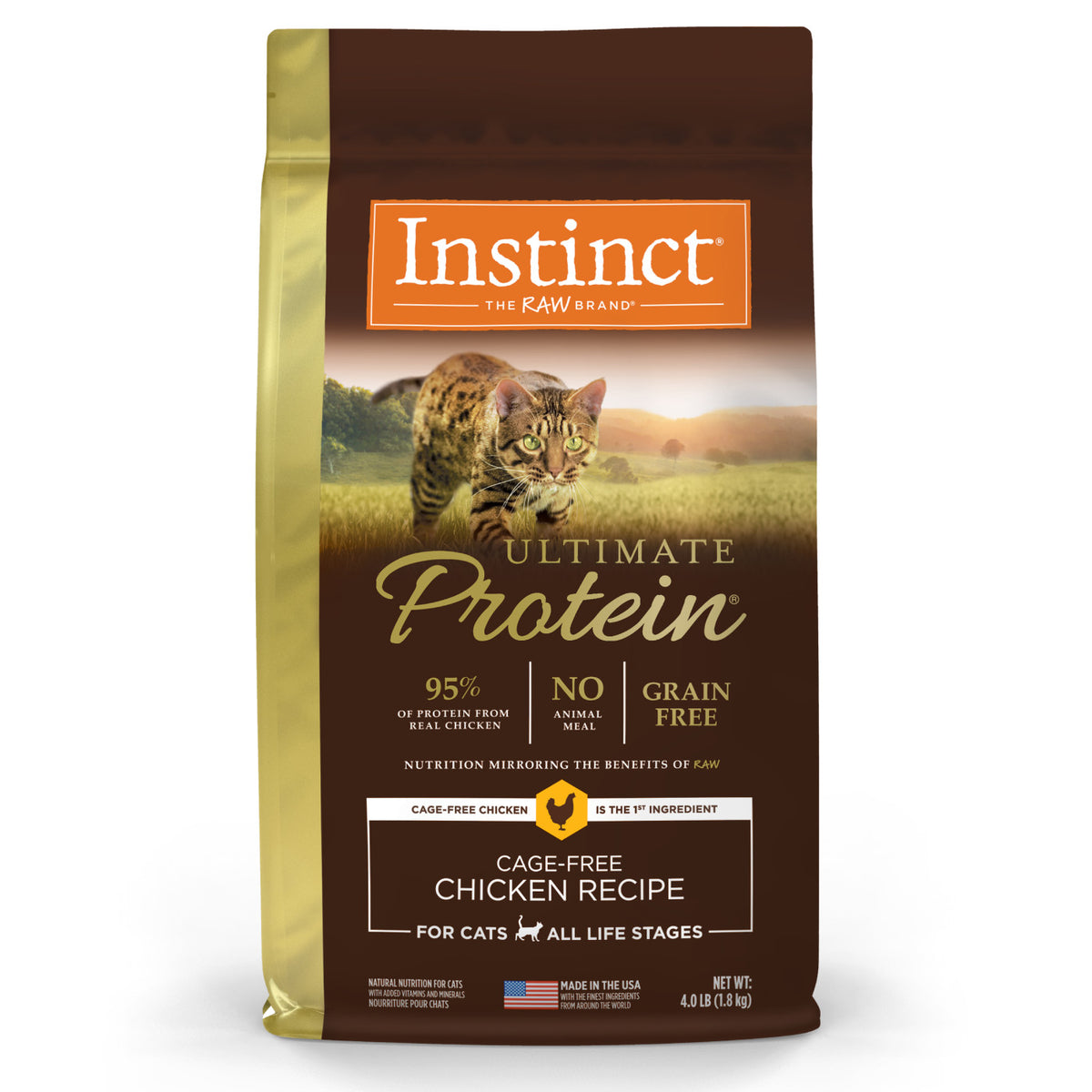 Instinct Ultimate Protein Grain-Free Cage-Free Chicken Recipe Dry Cat Food