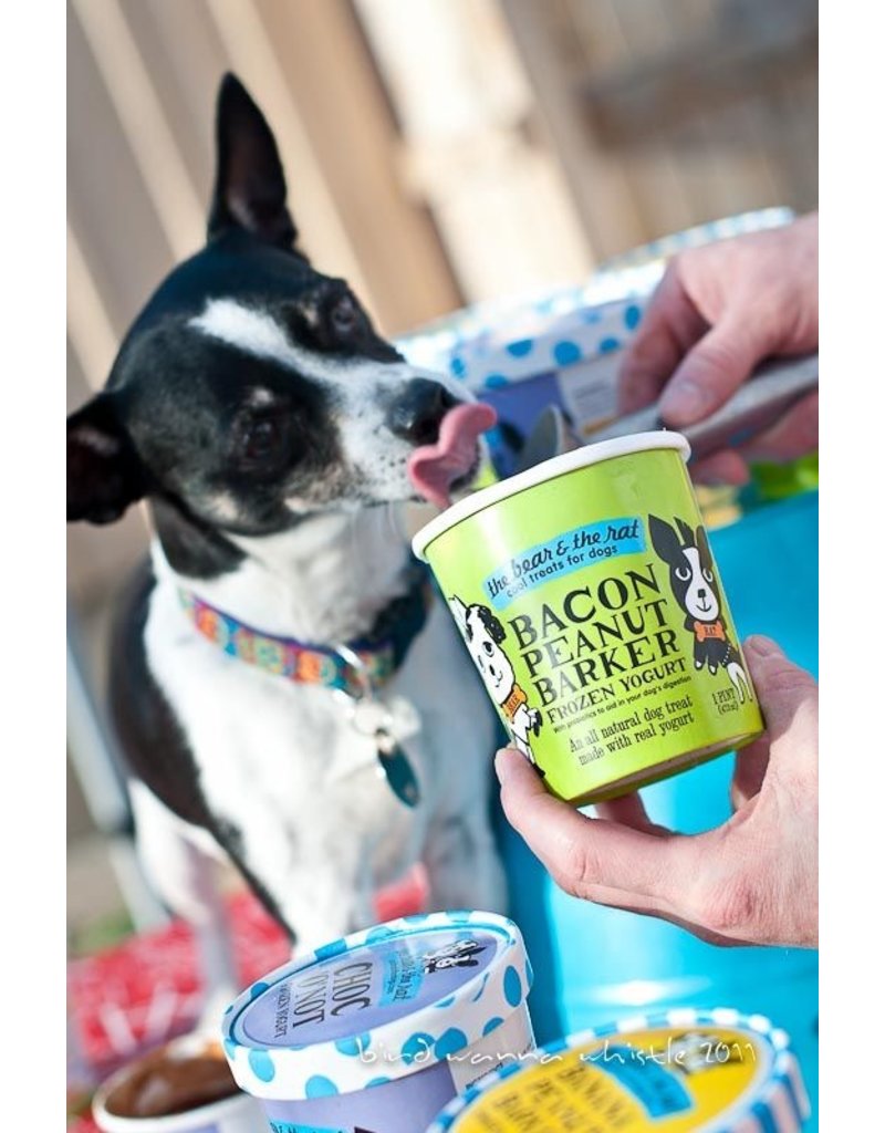 The Bear and The Rat Bacon Peanut Butter Yogurt for Dogs