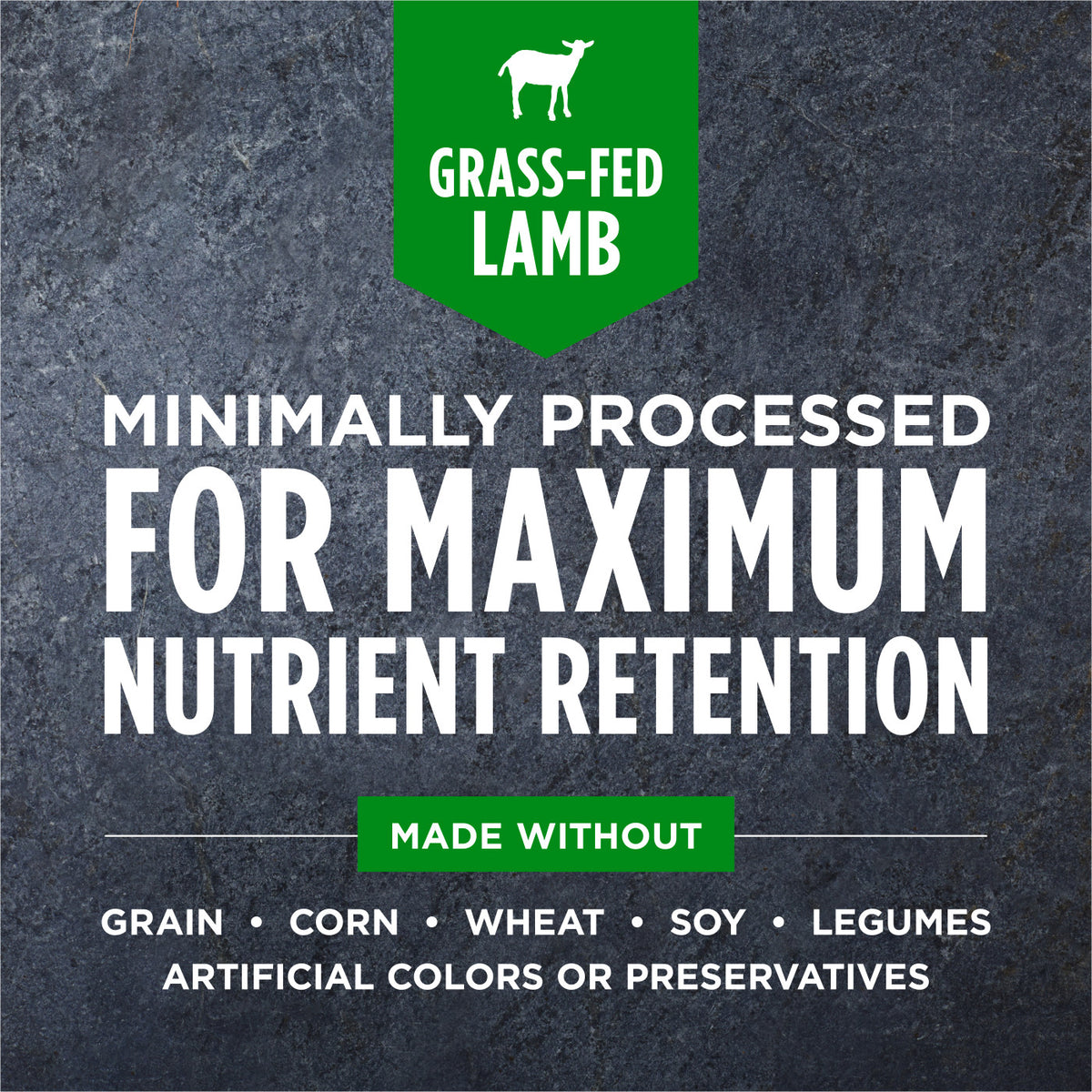 Instinct Frozen Raw Bites Grain-Free Grass-Fed Lamb Recipe Dog Food