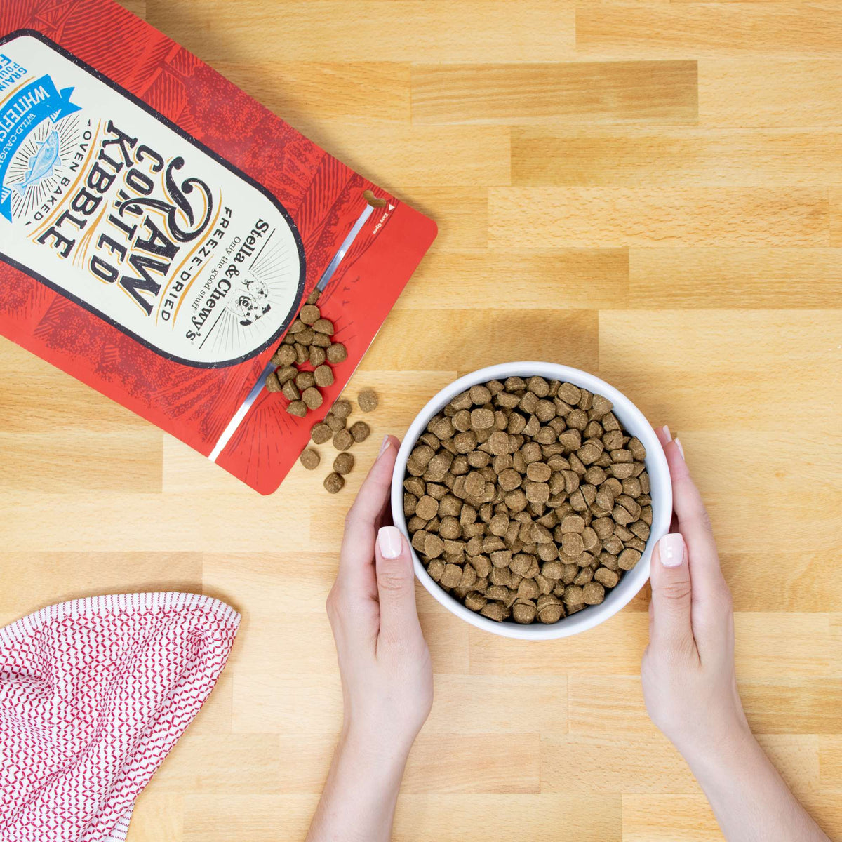 Stella &amp; Chewy&#39;s Kibble Raw Coated Lamb Dog Food