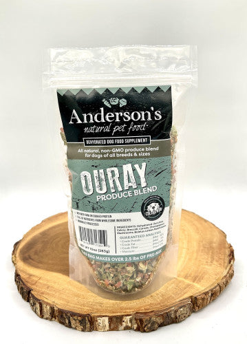 Anderson&#39;s Colorado Non-GMO Dehydrated Ouray Produce Blend for Dogs