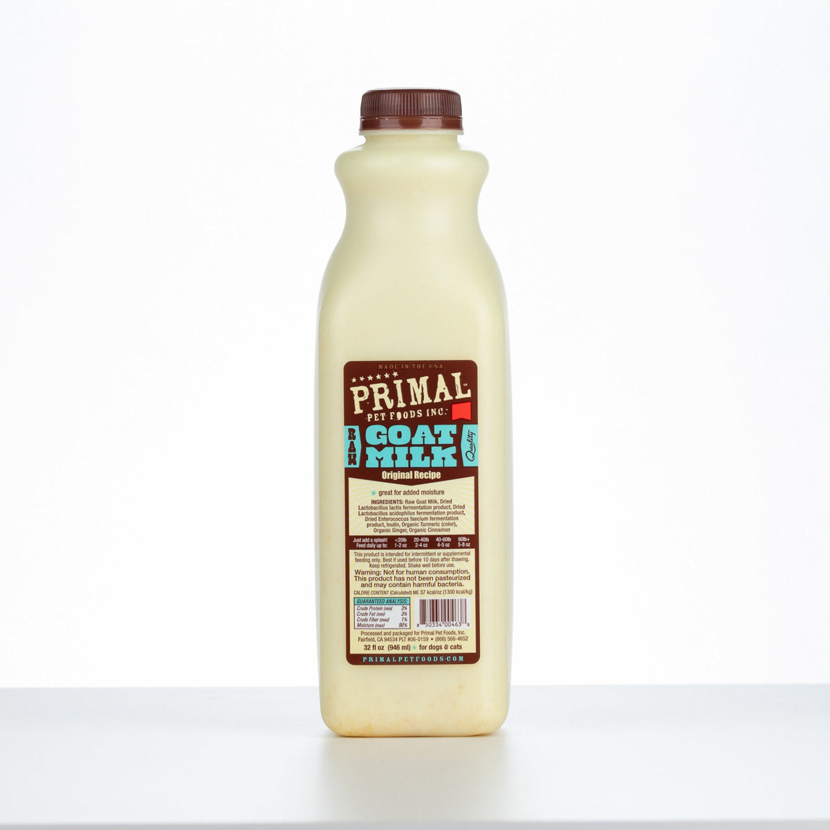 Primal Frozen Goat Milk for Dogs &amp; Cats