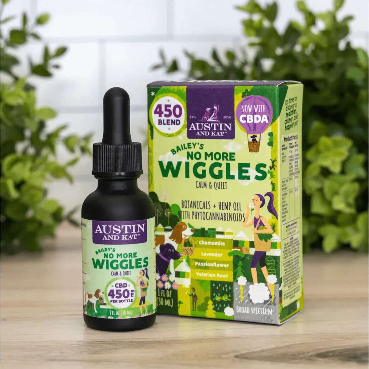 Austin and Kat Dog No More Wiggle Oil