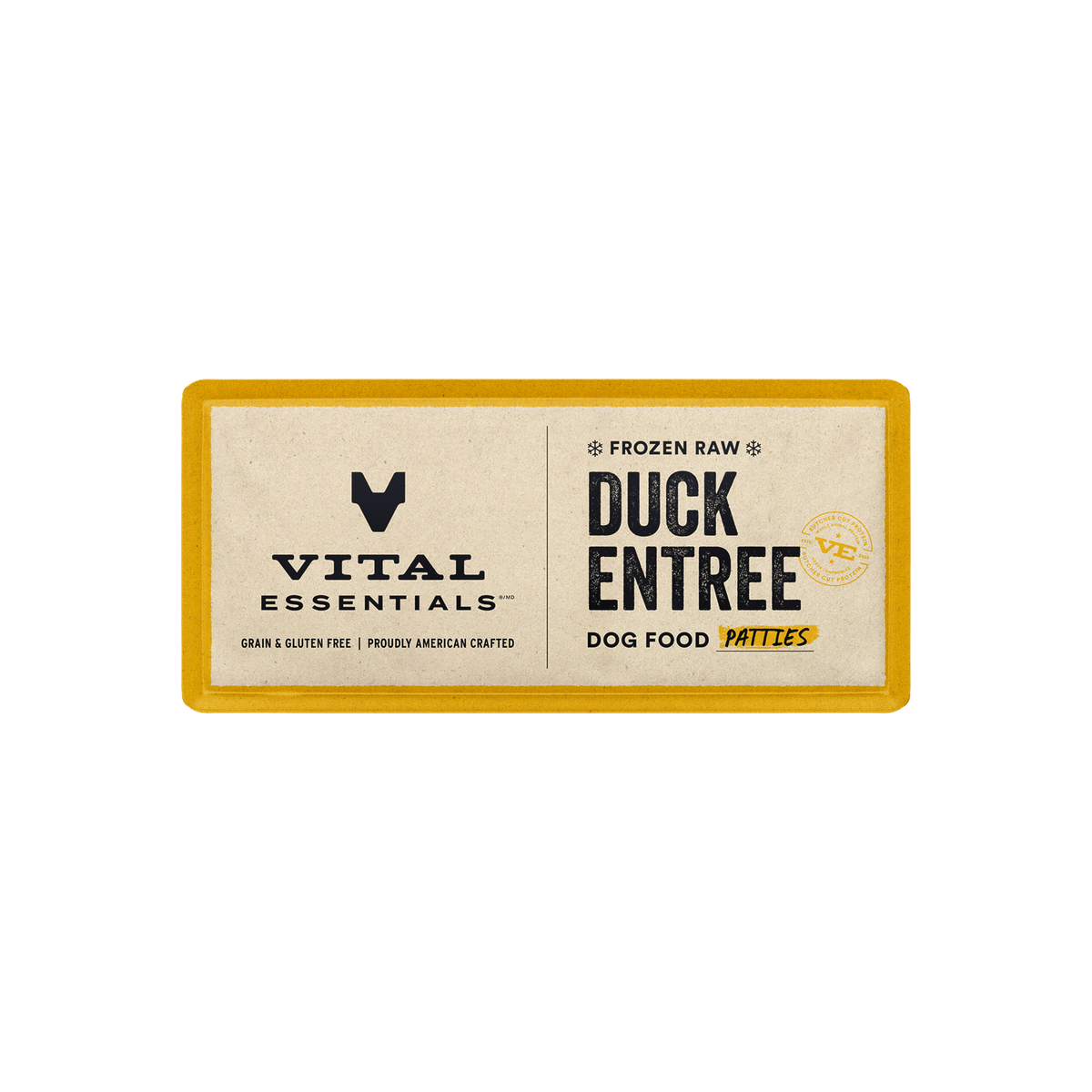Vital Essentials Frozen Duck Raw Dog Food