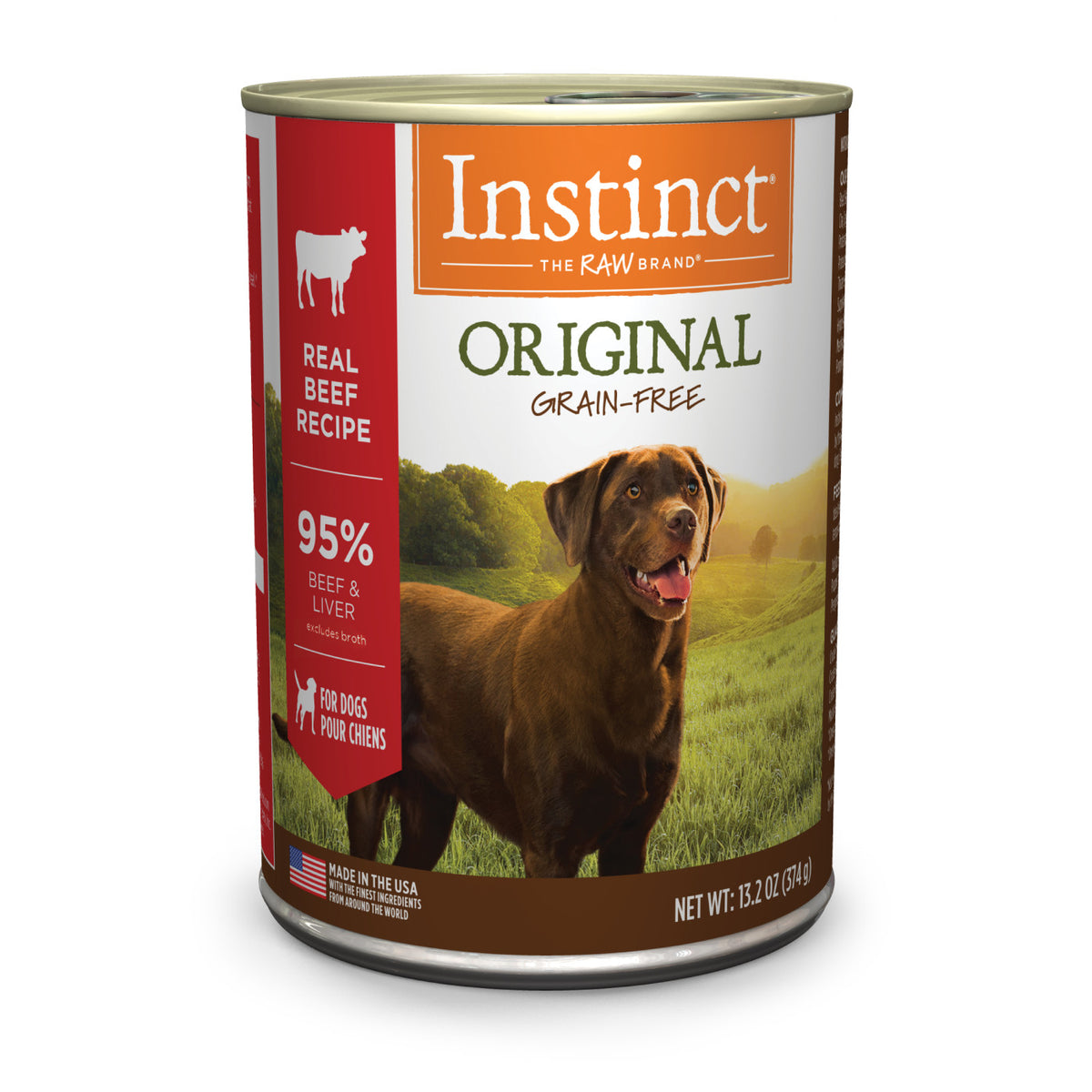 Instinct Original Grain-Free Real Beef Recipe Canned Dog Food