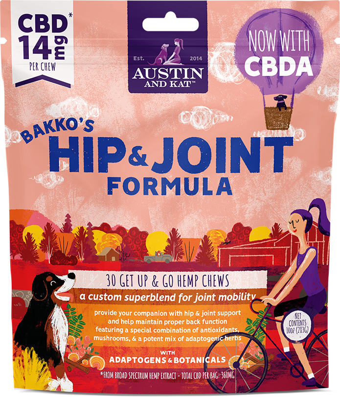 Austin and Kat Hip &amp; Joint Chews for Dogs &amp; Cats