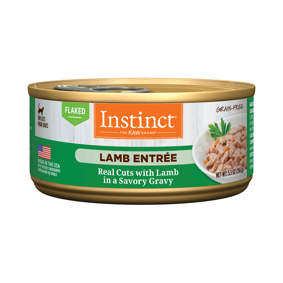 Instinct Flaked Lamb Entrée Canned Cat Food