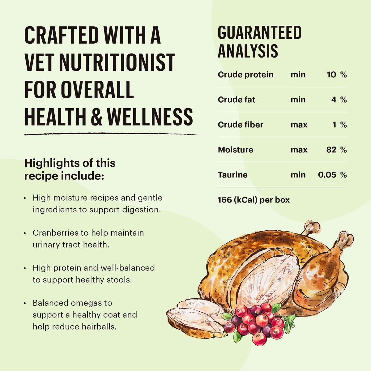The Honest Kitchen Grain Free Minced Chicken in Bone Broth Cat Food