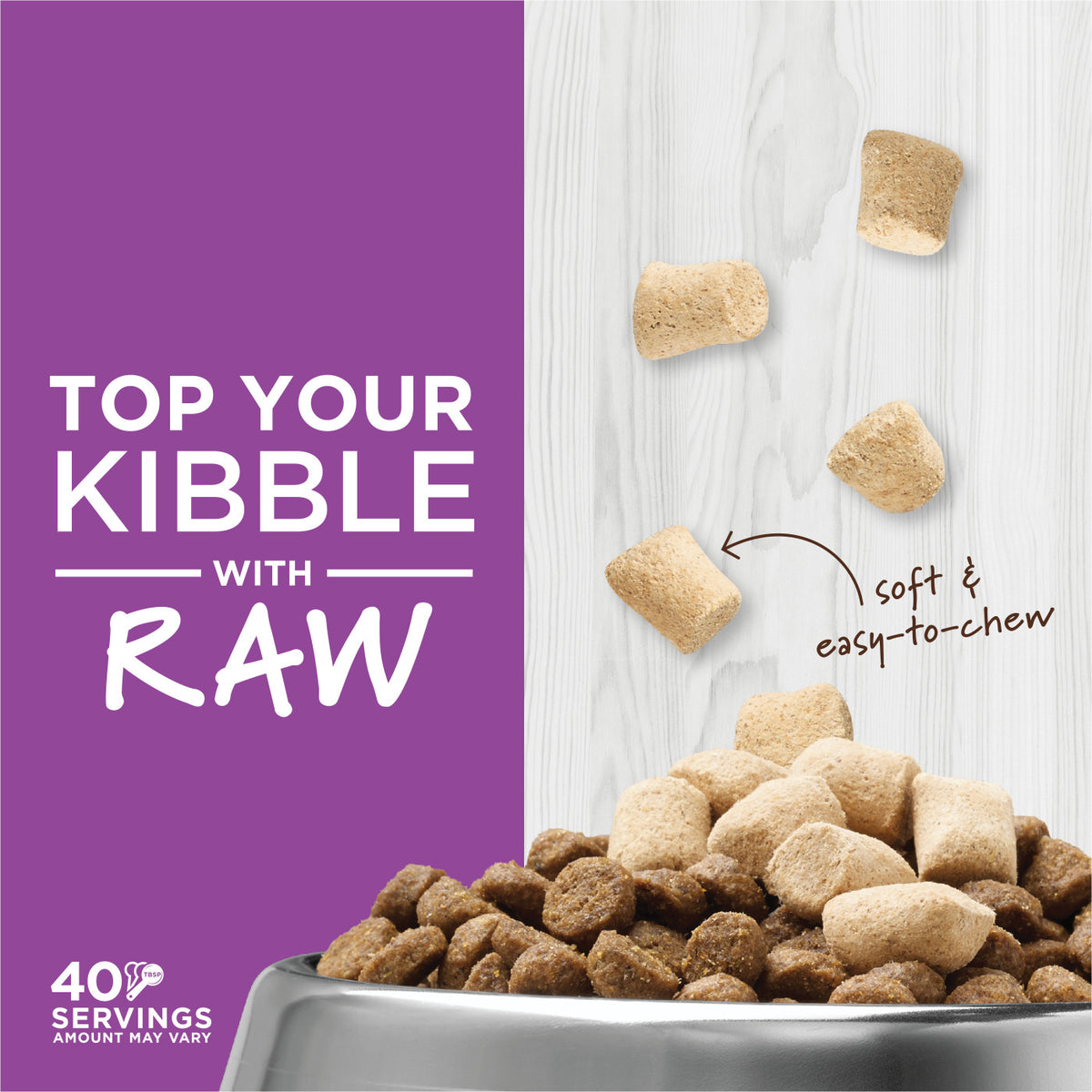 Instinct Freeze-Dried Raw Boost Mixers Grain-Free Rabbit Recipe Freeze-Dried Cat Food Topper