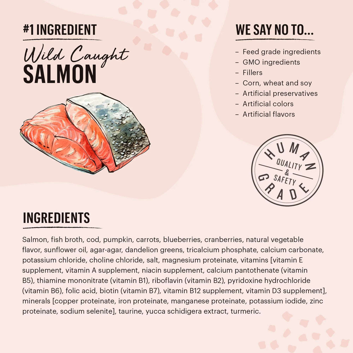 The Honest Kitchen Grain Free Minced Salmon &amp; Cod Cat Food